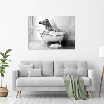 Canvas print Bubble bath Framed canvas View 1 2