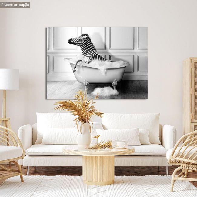 Canvas print, Bubble bath II