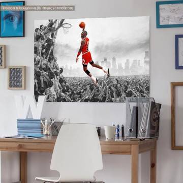 Canvas print Michael Jordan