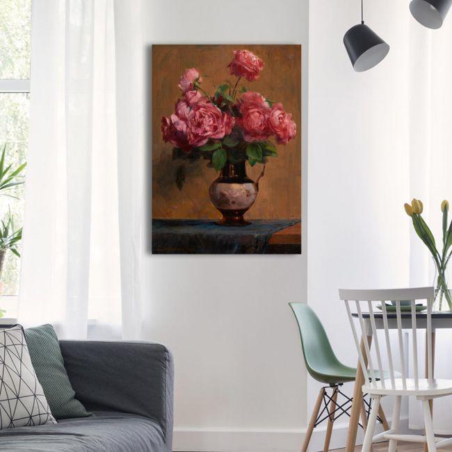 Canvas print Red roses, Iakovidis