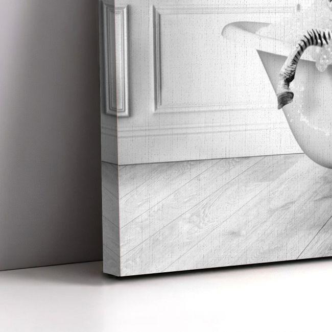 Canvas print Abstract Red, two panels