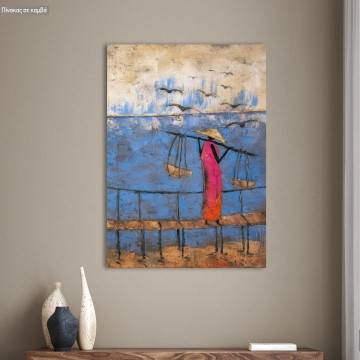 Canvas print, By the sea