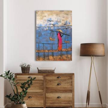 Canvas print By the sea Framed canvas View 1 2