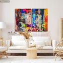 Canvas print Abstract patterns VI, two panels