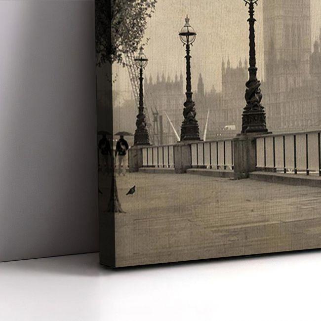 Canvas print Big Ben & parliament, two panels