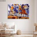 Canvas print Autumn clump, two panels