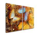 Canvas print Butterfly I artistic, two panels