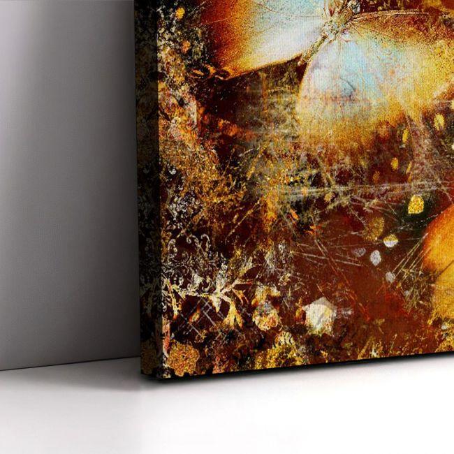 Canvas print Butterfly I artistic, two panels