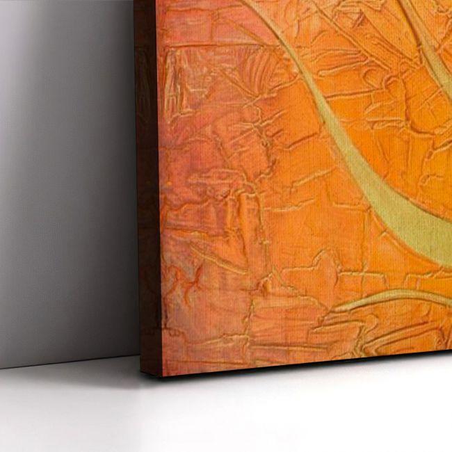 Canvas print Golden sun, two panels