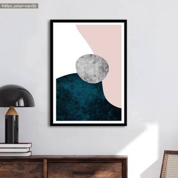 Rocking abstract art, poster