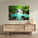 Canvas print Huay mae kamin waterfall