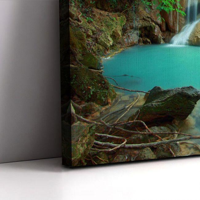 Canvas print Huay mae kamin waterfall
