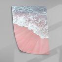 Pink beach, poster