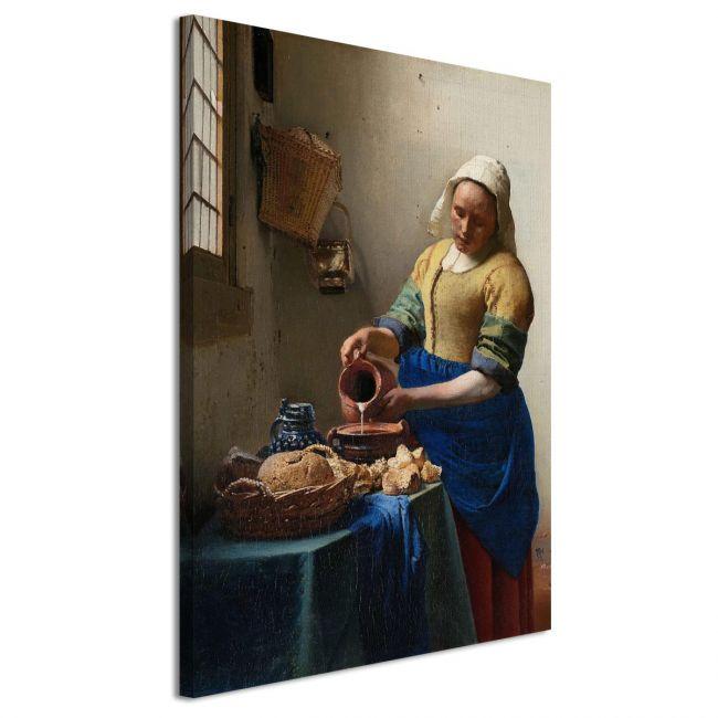 Πίνακας ζωγραφικής The milk maid, Vermeer J, λεπτομέρεια