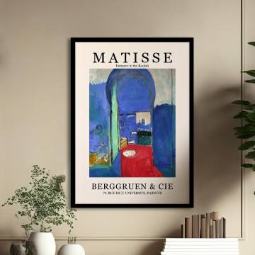 Exhibition Poster Matisse, Entrance to the Kasbah,Poster