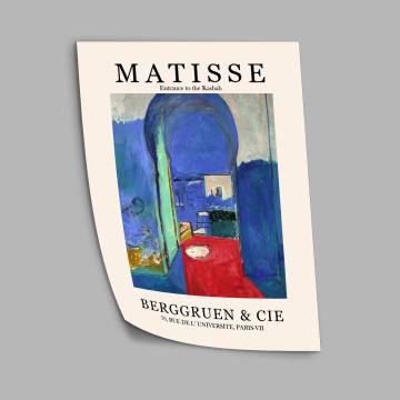 Exhibition Poster Matisse, Entrance to the Kasbah,Poster 2