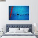 Πίνακας σε καμβά Blue II reart, (original by J. Miro)