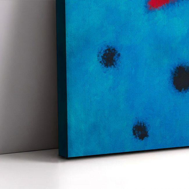 Πίνακας σε καμβά Blue I reart, (original by J. Miro)
