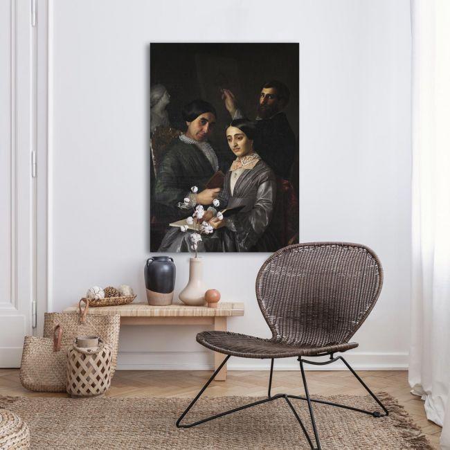 Canvas print The artist's family, Kounelakis N