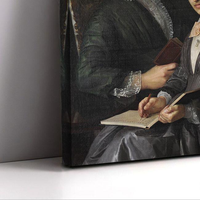 Canvas print The artist's family, Kounelakis N