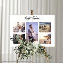 Canvas printWedding welcome, Photo Collage I
