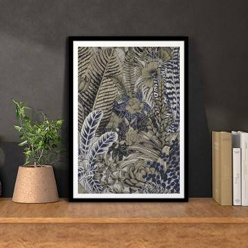 Flower synthesis I, poster