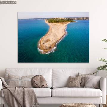 Canvas print Possidi cape beach