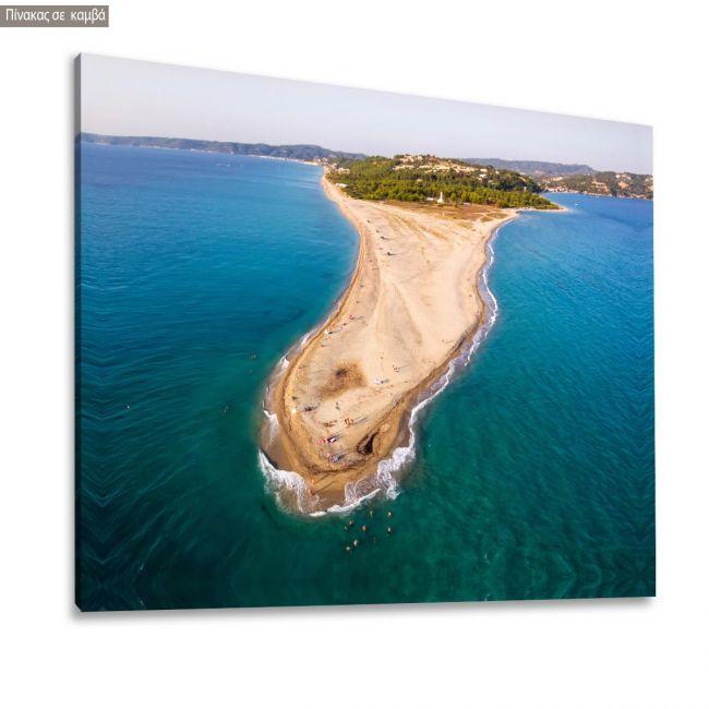 Πίνακας σε καμβά Possidi cape beach