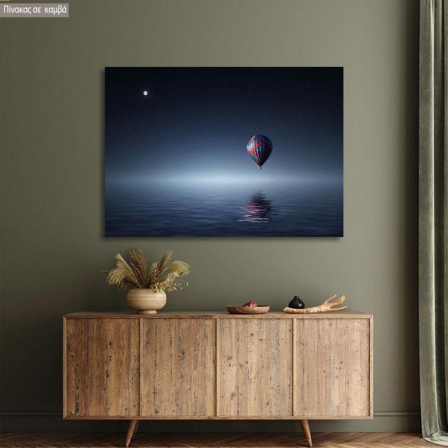 Πίνακας σε καμβά Night ride