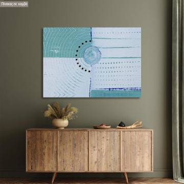 Canvas print Windy summer beach 2