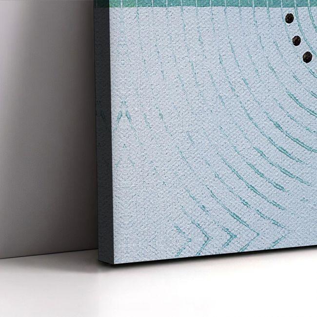 Πίνακας σε καμβά Windy summer beach