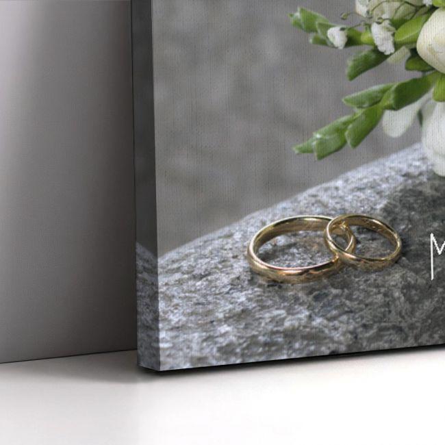 Canvas print Wedding welcome, Flowers I