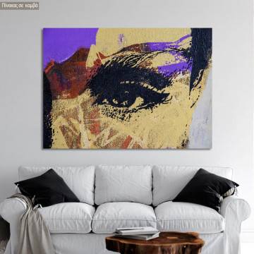 Canvas print Look at me