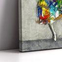 Canvas print Ballerina, Street art ballerina I