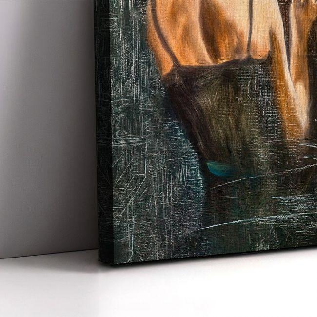 Canvas print Maybe horizontal