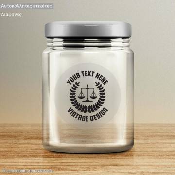 Transparent Sticker labels for jars 2