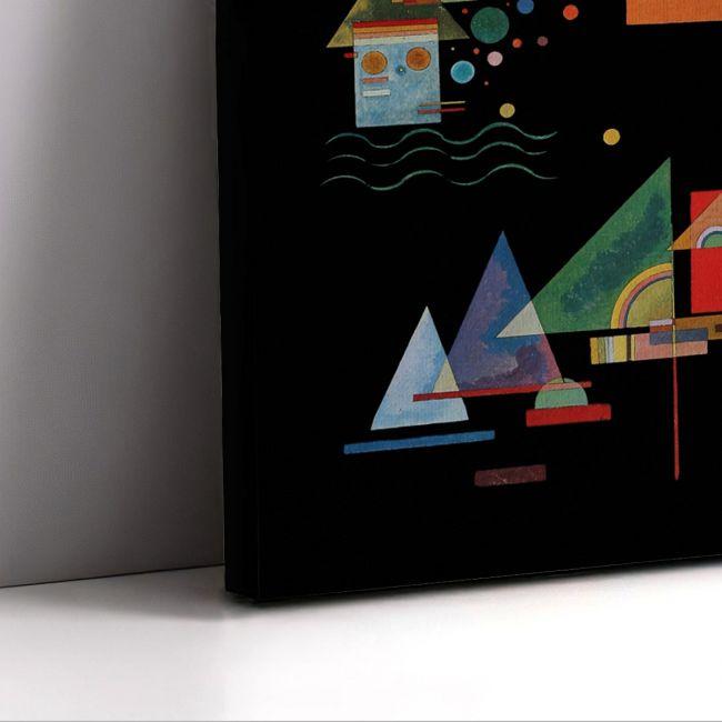 Πίνακας ζωγραφικής Point in bow, Kandinsky W, γωνία