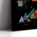 Canvas print Point in bow, Kandinsky W.