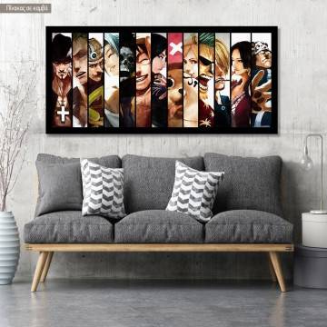 Πίνακας σε καμβά Onepiece, πανοραμικός