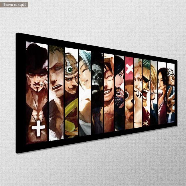 Canvas print Onepiece, panoramic