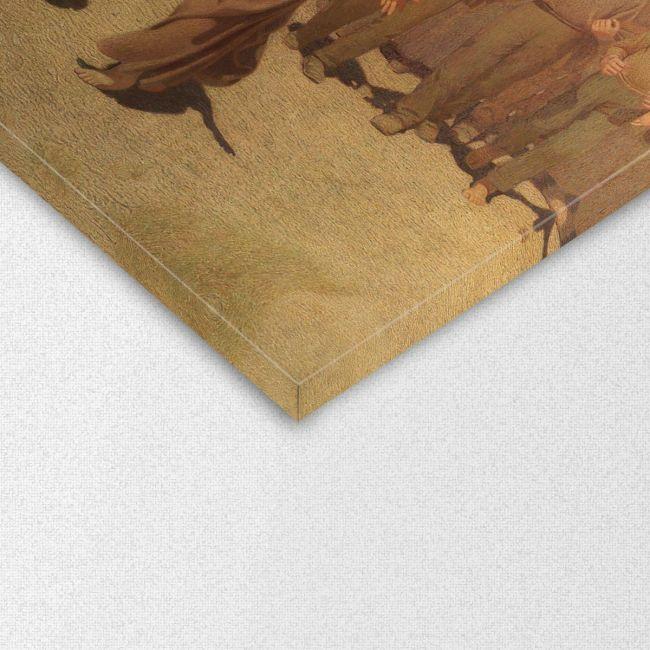 Canvas print The fourth estate, Pellizza G.