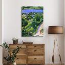 Canvas print View in Teggernsee, Macke A.