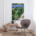 Canvas print View in Teggernsee, Macke A.