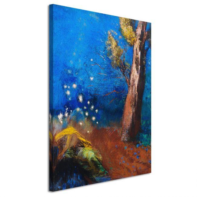Canvas print Death of Budha, Redon Odilon