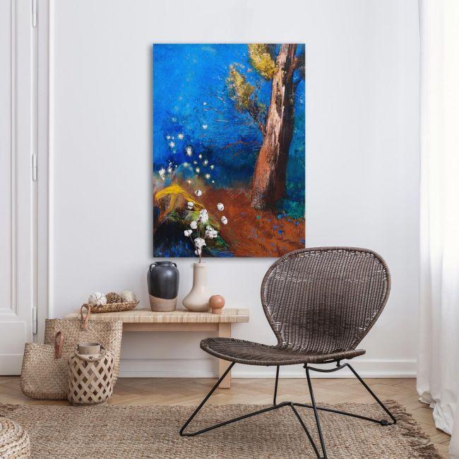 Canvas print Death of Budha, Redon Odilon