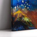 Canvas print Death of Budha, Redon Odilon
