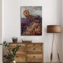 Canvas print The cyclops, Redon Odilon