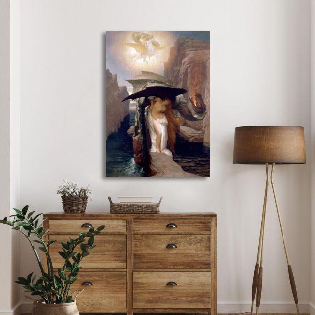 Πίνακας ζωγραφικής Perseus and Andromeda, Leighton Frederic, κοντινό