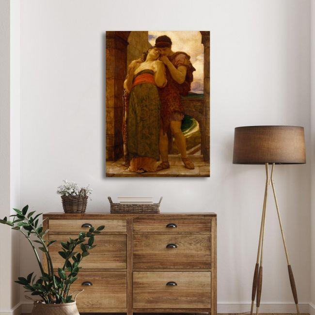 Πίνακας ζωγραφικής Wedded, Leighton Frederic, κοντινό