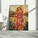 Canvas print Helen of Troy, Evelyn De Morgan
